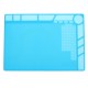 Heat Insulation Silicone Pad Desk Mat Repair Soldering Station Maintenance Platform Heat Insulation Silicone Pad Desk Mat Repair Soldering Station Maintenance Platform