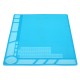 Heat Insulation Silicone Pad Desk Mat Repair Soldering Station Maintenance Platform Heat Insulation Silicone Pad Desk Mat Repair Soldering Station Maintenance Platform