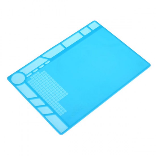 Heat Insulation Silicone Pad Desk Mat Repair Soldering Station Maintenance Platform Heat Insulation Silicone Pad Desk Mat Repair Soldering Station Maintenance Platform