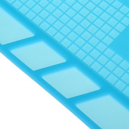 Heat Insulation Silicone Pad Desk Mat Repair Soldering Station Maintenance Platform Heat Insulation Silicone Pad Desk Mat Repair Soldering Station Maintenance Platform