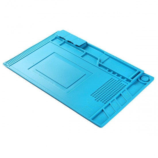 Heat Insulation Silicone Pad Mat For Phone Maintenance Heat Gun Solder Station - 2 Types
