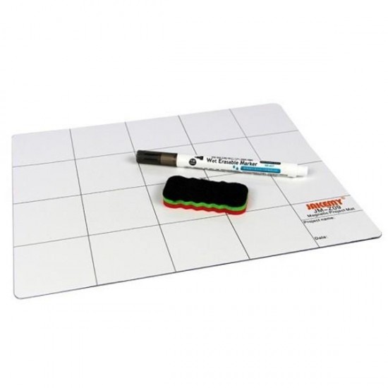 JM-Z09 Magnetic Project Mat with Marker Pen for Cell Phone Repairing Tools