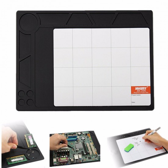 JM-Z17 Anti-static Insulation Phone Repairing Work Pad + Magnetic Project Mat