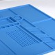 ESD Heat Insulation Soldering Working Mat Silicone Pad High Temperature Resistance Welding Working Mat with Magnet