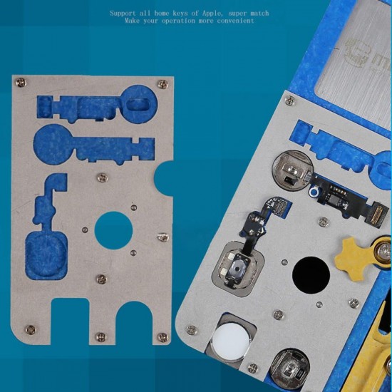 MR7 Double-layer Motherboard PCB Fixture Fingerprint CPU Chip Remove for iPhone A7 A8 A9 A10 A11 A12 NAND PCIE Motherboard