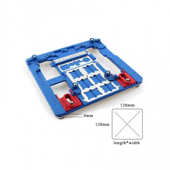 A21+ A22+ PCB Holder Fixture for iPhone XR/8P/8G/7P/7G/6SP/6S/6P/6G/5S/5C A10 A9 A8 A7 CPU Nand Chip Repair Tool