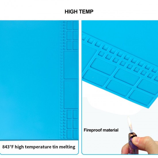 Phone Maintenance Insulation Pad Silicone Pad High Temperature Pad