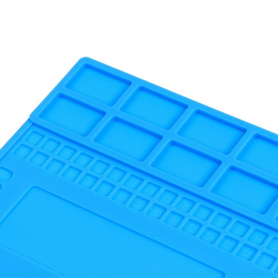 Phone Maintenance Insulation Pad Silicone Pad with CPU Card Slot High