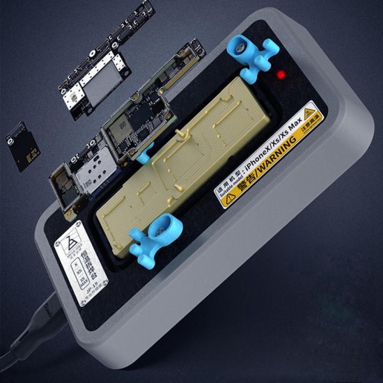 CPU IC Chips Desoldering Station Fast Heating Glue Removing Separator Fixture for iPhone X XS MAX Motherboard CPU IC Chips Desoldering Station Fast Heating Glue Removing Separator Fixture for iPhone X XS MAX Motherboard
