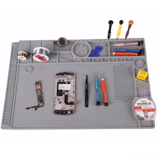 S-190 48cmx32cm Microscope Base Platform Mat High Heat Insulation Maintenance Soldering Phone Repair BGA Pad S-190 48cmx32cm Microscope Base Platform Mat High Heat Insulation Maintenance Soldering Phone Repair BGA Pad
