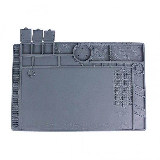 S-190 48cmx32cm Microscope Base Platform Mat High Heat Insulation Maintenance Soldering Phone Repair BGA Pad S-190 48cmx32cm Microscope Base Platform Mat High Heat Insulation Maintenance Soldering Phone Repair BGA Pad