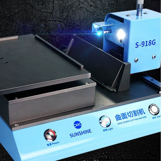 SS-918G Flat Curved Screen Cutting Machine For iIPhone Huawei Samsungg LCD Dismantling Frame Machine