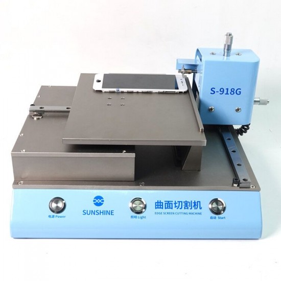 SS-918G Flat Curved Screen Cutting Machine For iIPhone Huawei Samsungg LCD Dismantling Frame Machine