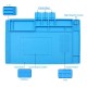 Silicone Heat Insulation Desk Pad Mat Soldering Station Phone Repair Maintenance Silicone Heat Insulation Desk Pad Mat Soldering Station Phone Repair Maintenance