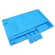 Silicone Heat Insulation Desk Pad Mat Soldering Station Phone Repair Maintenance Silicone Heat Insulation Desk Pad Mat Soldering Station Phone Repair Maintenance