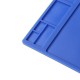 Soldering Mat Phone Repair Desk Pad Maintenance Station Magnetic Heat Insulation Blue Soldering Mat Phone Repair Desk Pad Maintenance Station Magnetic Heat Insulation Blue