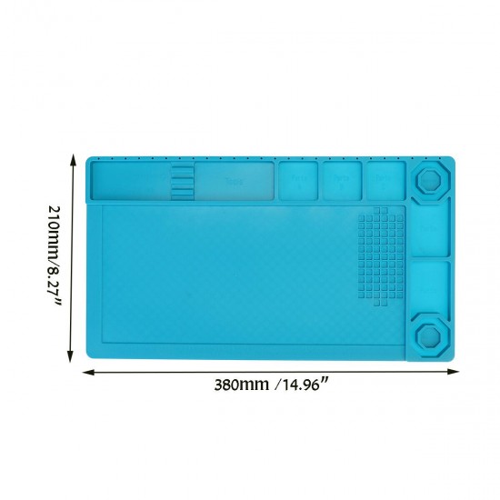 Soldering Mat Phone Repair Desk Pad Maintenance Station Magnetic Heat Insulation Soldering Mat Phone Repair Desk Pad Maintenance Station Magnetic Heat Insulation