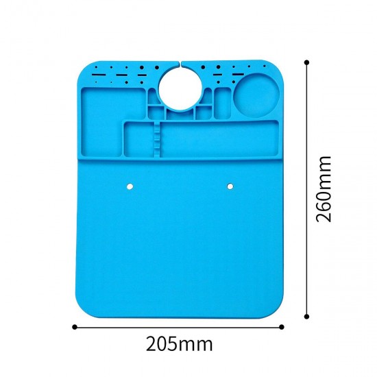 Soldering Mat Phone Repair Mat Maintenance Station Magnetic Heat Insulation