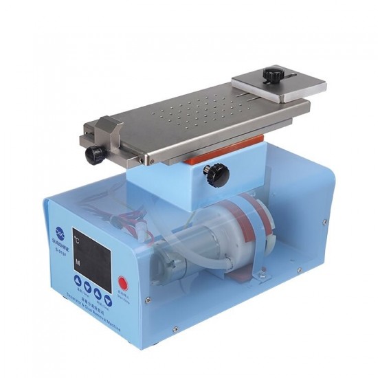 S-918F LCD Separator For Edge Screen Inframe Separating Oca Cleaning Remover Machine 360 Degree Rotating Plate Machine