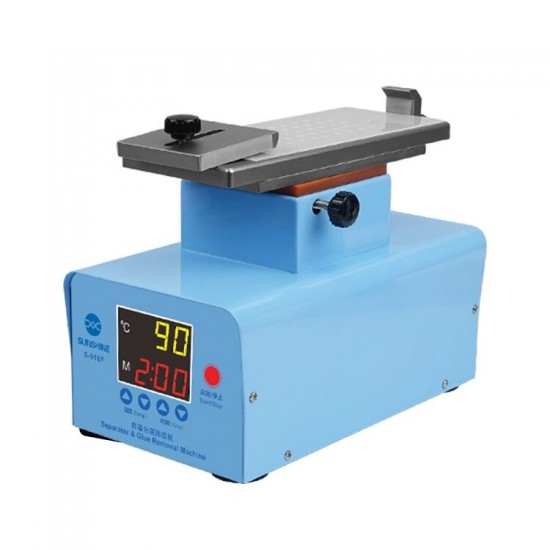 S-918F LCD Separator For Edge Screen Inframe Separating Oca Cleaning Remover Machine 360 Degree Rotating Plate Machine