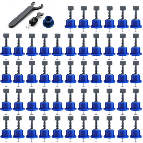 101PC Tile Leveler Tile Leveling System Reusable Adjustable Clip Floor Hand Tools