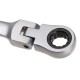 10mm Flexible Head Wrench Ratchet Metric Spanner Open End And Ring Wrenches Tool