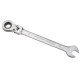 11mm Metric Chrome Flexible Head Ratchet Action Wrench Spanner Nut Tool 11mm Metric Chrome Flexible Head Ratchet Action Wrench Spanner Nut Tool