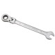 11mm Metric Chrome Flexible Head Ratchet Action Wrench Spanner Nut Tool