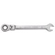 11mm Metric Chrome Flexible Head Ratchet Action Wrench Spanner Nut Tool 11mm Metric Chrome Flexible Head Ratchet Action Wrench Spanner Nut Tool