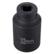 1/2'' Drive 30mm-41mm Deep Impact Socket 12 Point Hub Axle Spindle Nut Tool