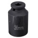 1/2'' Drive 30mm-41mm Deep Impact Socket 12 Point Hub Axle Spindle Nut Tool 1/2'' Drive 30mm-41mm Deep Impact Socket 12 Point Hub Axle Spindle Nut Tool