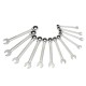 12Pcs 6-19mm Ratchet Wrench Set Ratcheting Spanner Car Repair Tool DIY Open Ring 12Pcs 6-19mm Ratchet Wrench Set Ratcheting Spanner Car Repair Tool DIY Open Ring
