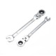 12Pcs Flex Head Ratcheting Wrench Set 8-19mm Metric Combination Spanner with Pouch 12Pcs Flex Head Ratcheting Wrench Set 8-19mm Metric Combination Spanner with Pouch