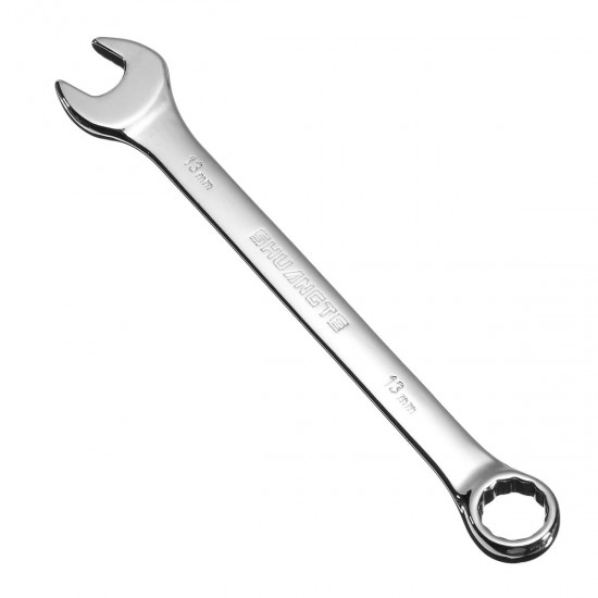 12pcs Spanners Wrench Chrome Vanadium Steel Polished Tool Set Kit 6-19mm 12pcs Spanners Wrench Chrome Vanadium Steel Polished Tool Set Kit 6-19mm