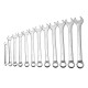 12pcs Spanners Wrench Chrome Vanadium Steel Polished Tool Set Kit 6-19mm 12pcs Spanners Wrench Chrome Vanadium Steel Polished Tool Set Kit 6-19mm