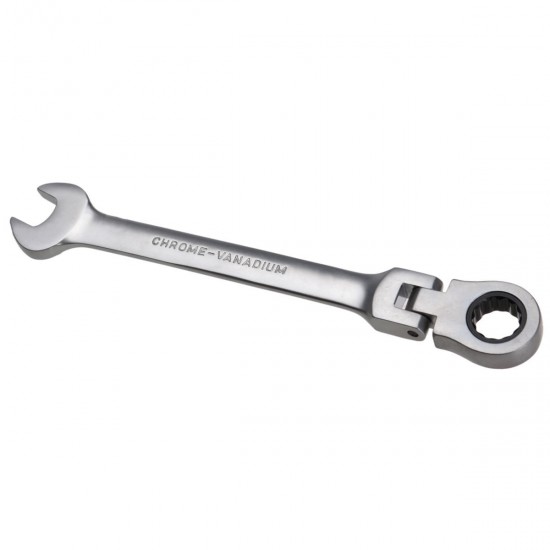 13 mm Flexible Head Wrench Ratchet Metric Spanner Open End and Ring Wrenches Tool