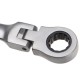 13 mm Flexible Head Wrench Ratchet Metric Spanner Open End and Ring Wrenches Tool 13 mm Flexible Head Wrench Ratchet Metric Spanner Open End and Ring Wrenches Tool