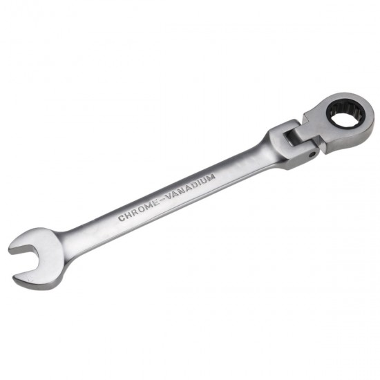 13 mm Flexible Head Wrench Ratchet Metric Spanner Open End and Ring Wrenches Tool