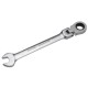 13 mm Flexible Head Wrench Ratchet Metric Spanner Open End and Ring Wrenches Tool 13 mm Flexible Head Wrench Ratchet Metric Spanner Open End and Ring Wrenches Tool