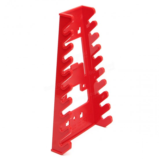 22x12x6cm Red Spanner Rack Wrench Holder Storage Wrench Organizer Tools