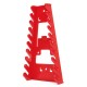 22x12x6cm Red Spanner Rack Wrench Holder Storage Wrench Organizer Tools