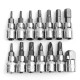 25Pcs Bicycle Bike Torque Wrench 1/4 Inch Torque Wrench Socket Set Kit 2-24Nm 25Pcs Bicycle Bike Torque Wrench 1/4 Inch Torque Wrench Socket Set Kit 2-24Nm