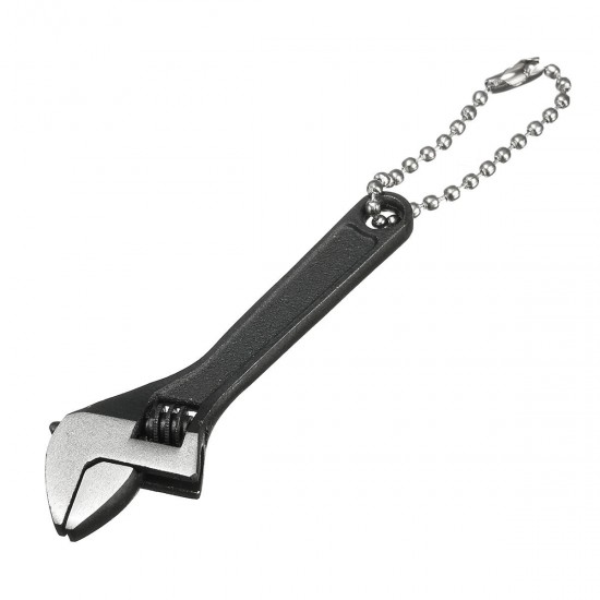 2.5inch Mini Metal Adjustable Wrench Hand Tool 0-10mm Jaw Spanner Carbon Steel