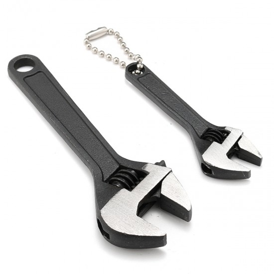 2Pcs 2.5inch & 4inch Mini Metal Adjustable Wrenches Spanner Hand Jaw Wrench 0-15mm 0-10mm 2Pcs 2.5inch & 4inch Mini Metal Adjustable Wrenches Spanner Hand Jaw Wrench 0-15mm 0-10mm