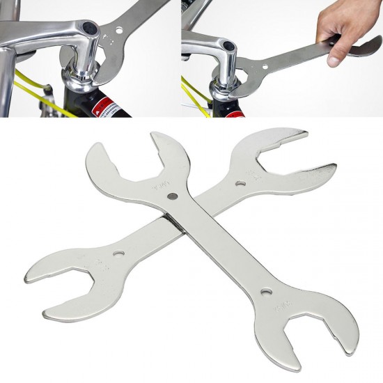 2Pcs Dual Open End Wrench Spanner Repair Handy Tool 30/32/36/40mm