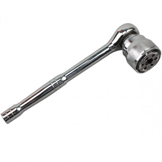 3/8'' Multifunctional Ratchet Quick Wrench Head Universal Socket Magic Wrench