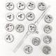40Pcs Metric Tap Wrench and Die Pro Set M3-M12 Nut Bolt Alloy Metal Hand Tools 40Pcs Metric Tap Wrench and Die Pro Set M3-M12 Nut Bolt Alloy Metal Hand Tools