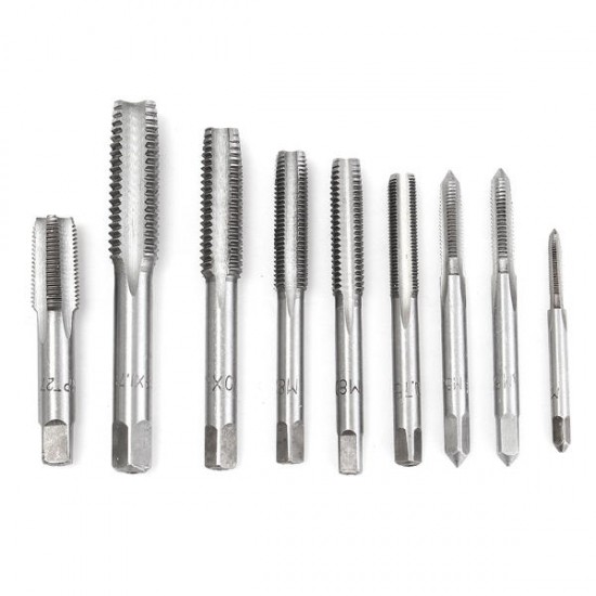 40Pcs Metric Tap Wrench and Die Pro Set M3-M12 Nut Bolt Alloy Metal Hand Tools 40Pcs Metric Tap Wrench and Die Pro Set M3-M12 Nut Bolt Alloy Metal Hand Tools