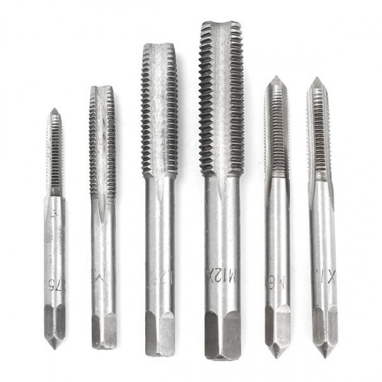 40Pcs Metric Tap Wrench and Die Pro Set M3-M12 Nut Bolt Alloy Metal Hand Tools 40Pcs Metric Tap Wrench and Die Pro Set M3-M12 Nut Bolt Alloy Metal Hand Tools