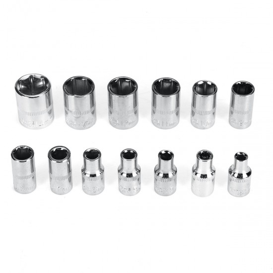 46Pcs Car Motorcycle Repair Tool Deep Socket Ratchet Wrench Screwdriver Head Set Tools 46Pcs Car Motorcycle Repair Tool Deep Socket Ratchet Wrench Screwdriver Head Set Tools
